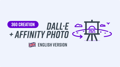 360° creation with DALL·E + Affinity Photo [EN]