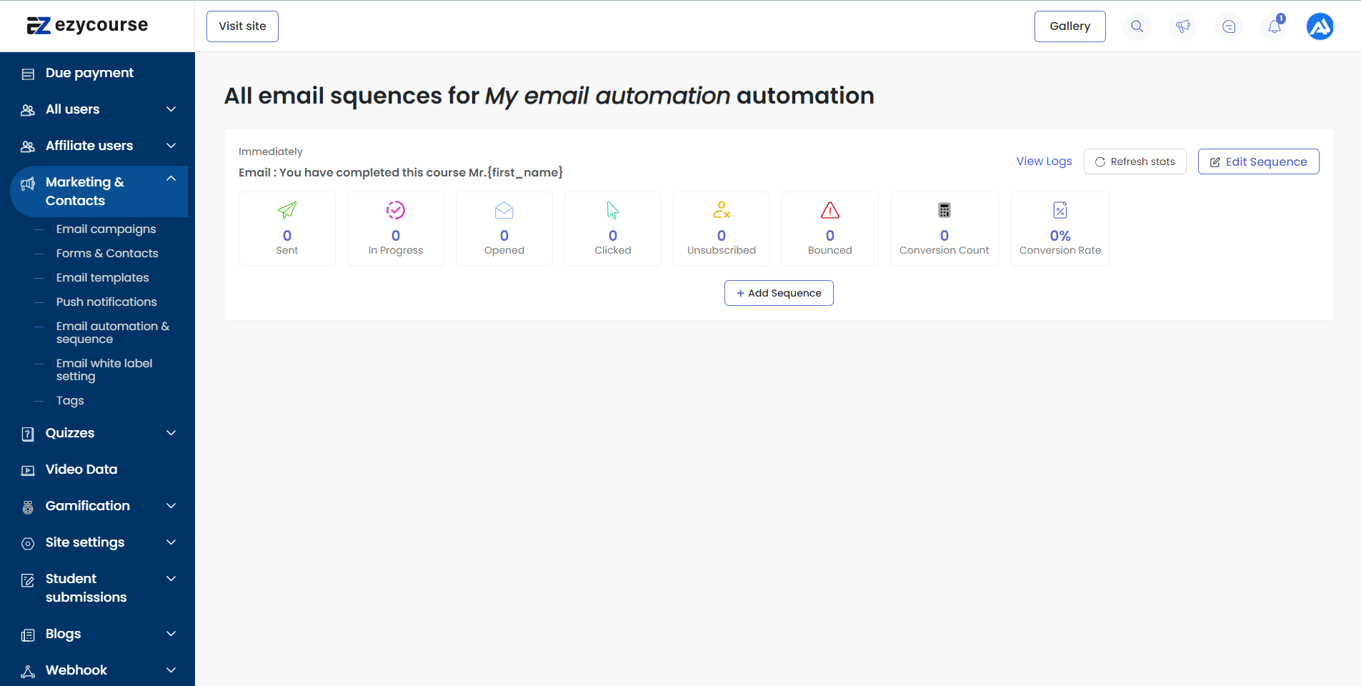 View & Analyze Automation Results