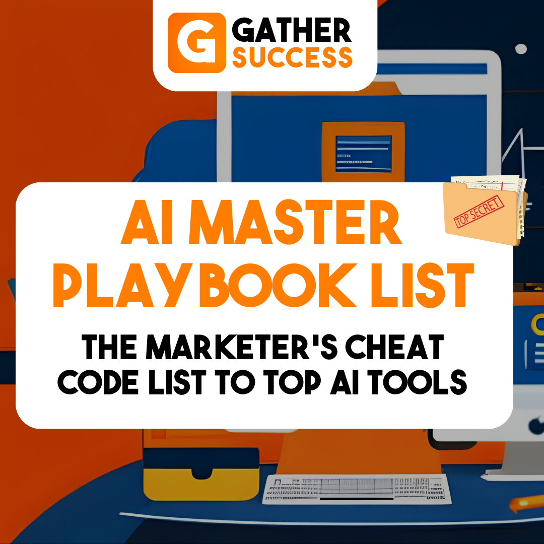 AI Master Playbook List 2023 - Cheat List Top AI Tools