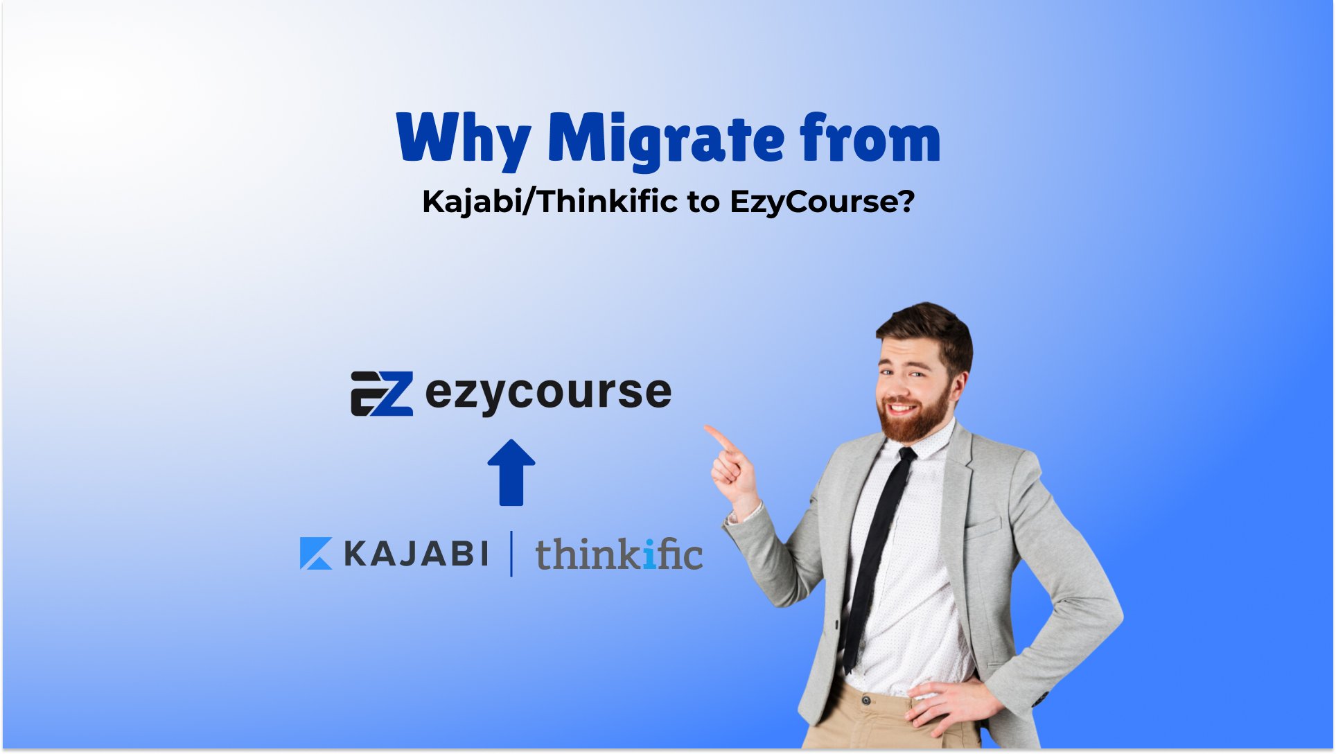 Why Migrate from Kajabi or Thinkific to EzyCourse?