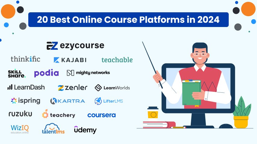 20 Best Online Course Platforms in 2024 (Detailed Guide)