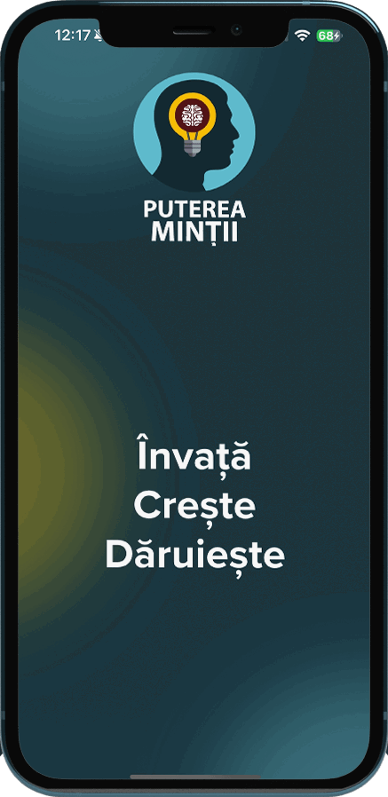 puterea mintii - aplicatie mobila