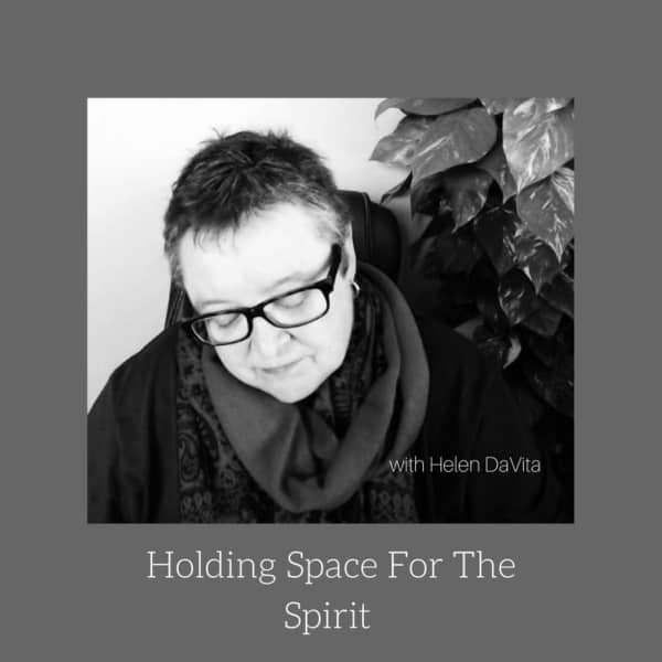 CD COVER HOLDING SPACE FOR THE SPIRIT