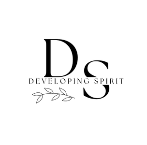 logo letters DS and olive branch