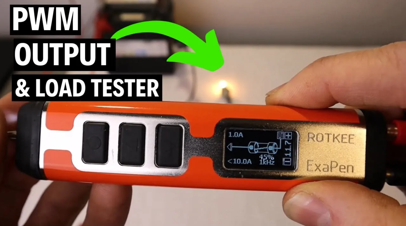 NEW Rotkee ExaPen Load Tester and PWM Powering Probe