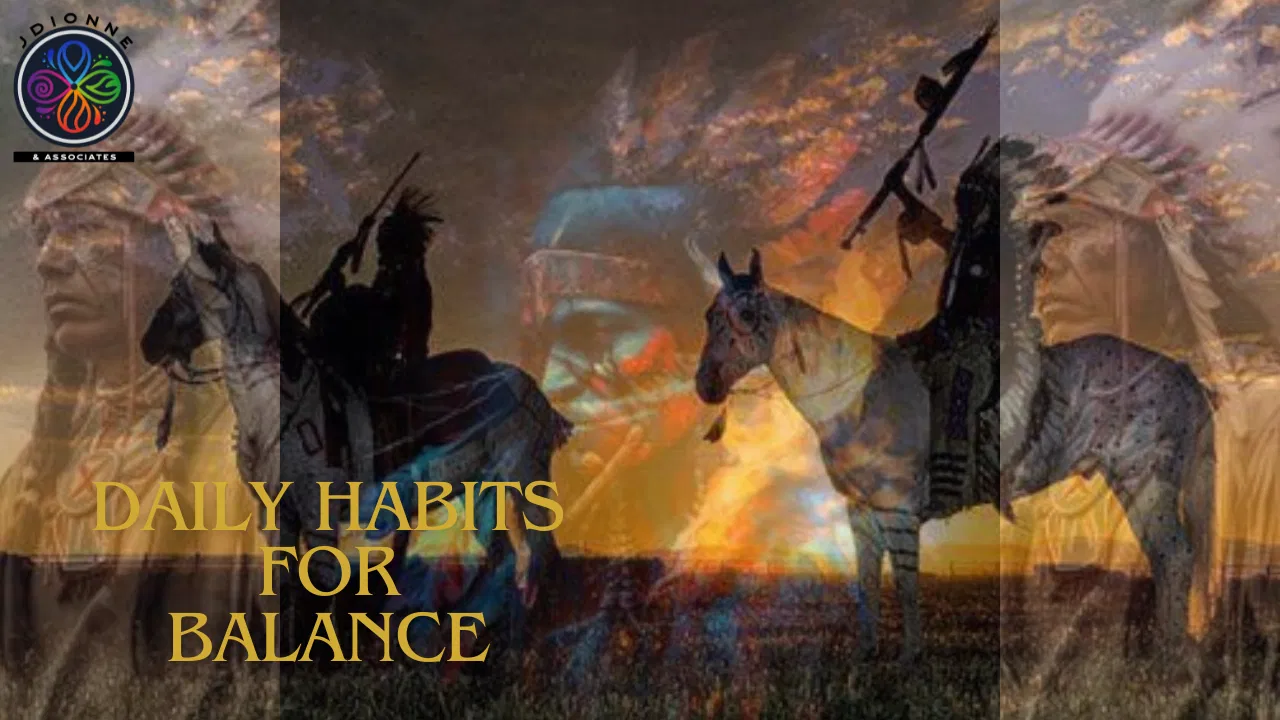Daily habits for balance