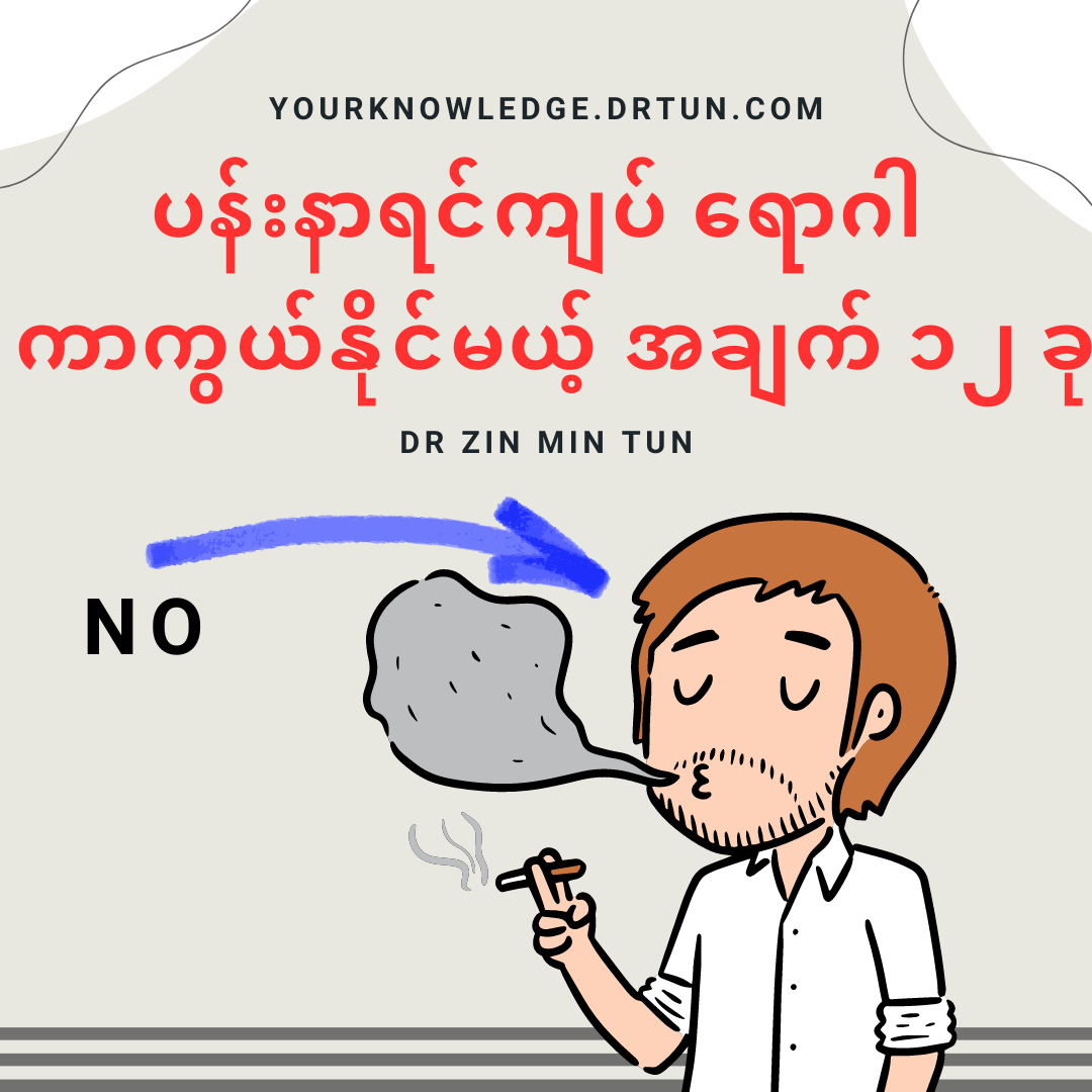 ပန်းနာ ရင်ကျပ် ရောဂါ ကာကွယ်နိုင်မယ့် အချက် ၁၂ ခု